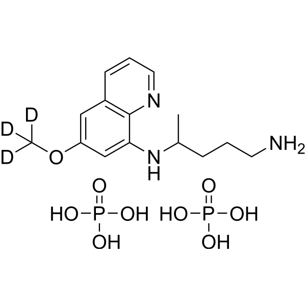 Primaquine-d3 diphosphate (Primaquine-d3 diphosphate)